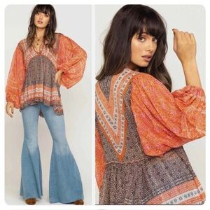 NWT Free People BOHO Tunic, L